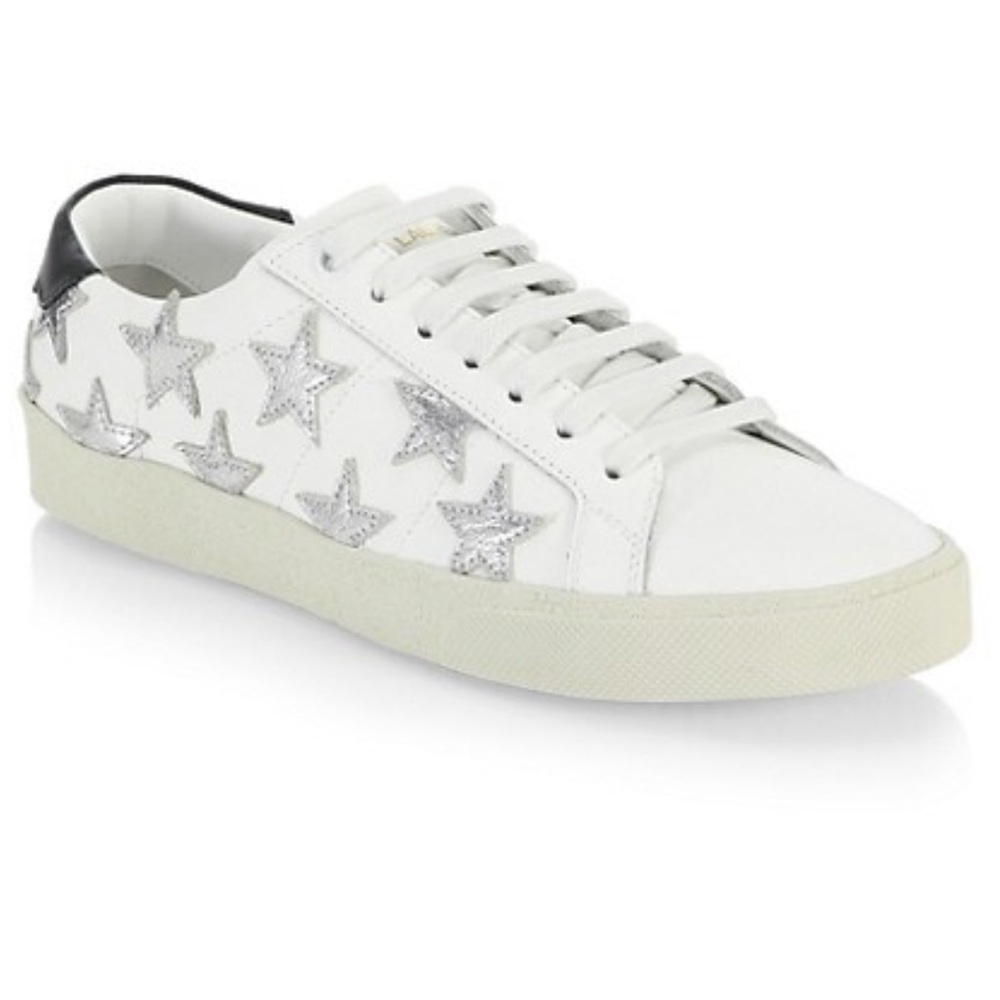 Authentic Saint Laurent Court Classic California Metallic Le sneakers